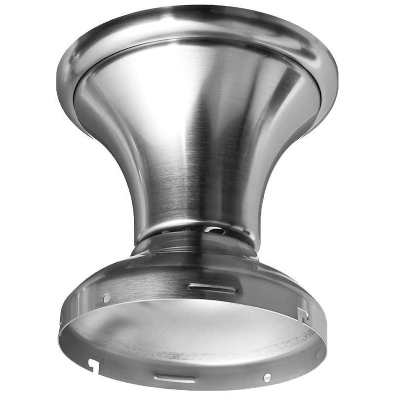 Fanimation Close To Ceiling Kit 8in | Brushed Nickel Metal | Low Ceiling Fan Mount | 8 x 8 x 5.5 in | Model CCK8002BN