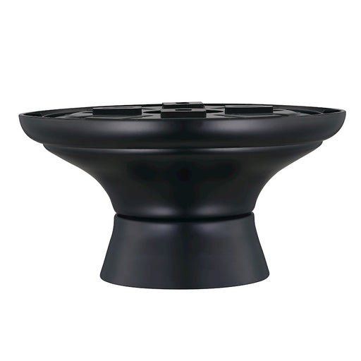 Fanimation Kute Close to Ceiling Kit 7.85in | Black Metal | Low Ceiling Flush Mount for Kute & Kute5 Fans | 7.85 x 7.85 x 4.13 in | Model CCK8534BL