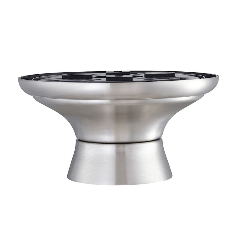 Fanimation Kute Close to Ceiling Kit 7.85in | Brushed Nickel Metal | Low Ceiling Flush Mount for Kute & Kute5 Fans | Model CCK8534BN