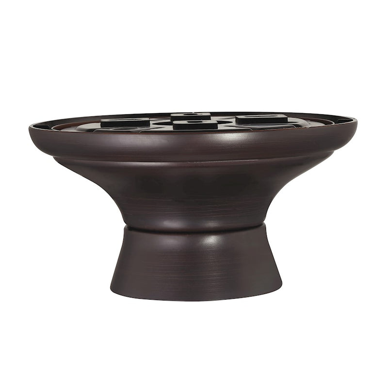 Fanimation Kute Close to Ceiling Kit 8in | Dark Bronze Flush Mount Adapter | Low Ceiling & Damp Locations | 8 x 8 x 4 in | Model CCK8534DZ