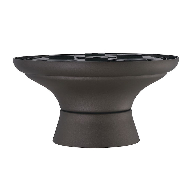 Fanimation Kute Close to Ceiling Kit 8in | Matte Greige Flush Mount Adapter | Low Ceiling & Damp Locations | 8 x 8 x 4 in | Model CCK8534GR