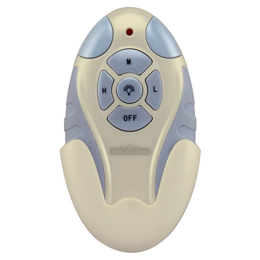 Fanimation CRL4LA Light Almond Remote & Receiver | 3-Speed Fan & Light Control | Bedroom & Living Room | 4.25 x 2.35 x 1 in | Model CRL4LA