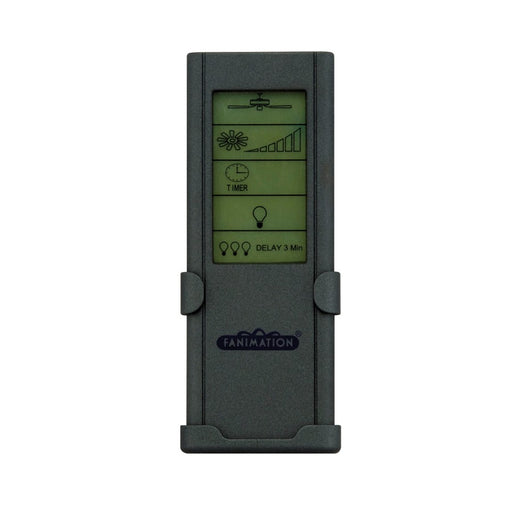 Fanimation CRL8TS Touchscreen Remote Control | Black Finish | 3-Speed Non-Reversing | 5.75 x 2 x 1 in | Model CRL8TS