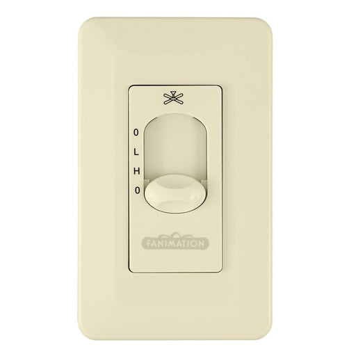 Fanimation Wall Control Fan only/2-speed/Non-Reversible, Light Almond - CW3LA-CA