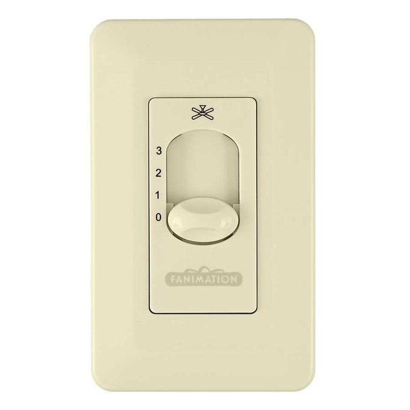 Fanimation CW5LA Light Almond Fan Wall Control | Ceiling Fan Accessory | Bedroom & Living Room | 0.35 x 2.76 x 4.72 in | Model CW5LA