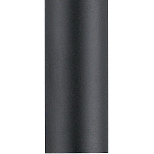Fanimation 48in Downrod 1in | Black Steel Ceiling Fan Downrod | High Ceilings & Sloped Ceilings | 48 x 1 x 1 in | Model DR1-48BL