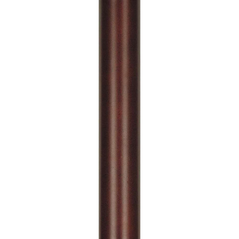 Fanimation 48in Downrod 1in Diameter | Mahogany Finish | Ceiling Fan Accessory for High Ceilings | 48 x 1 x 1 in | Model DR1-48MH