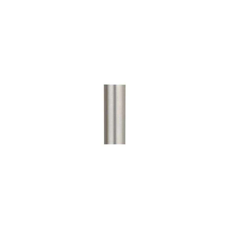 Fanimation Downrods 48in Downrod | Satin Nickel Metal | Ceiling Fan Extension for High Ceilings | 48 x 1 x 1 in | Model DR1-48SN