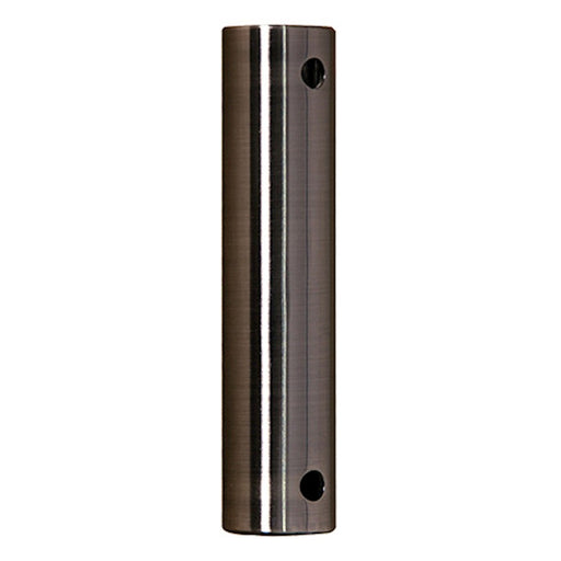 Fanimation 12in Downrod | Pewter Stainless Steel | Ceiling Fan Mounting Accessory | 12 x 0.5 x 0.5 in | Model DR1SS-12PWW