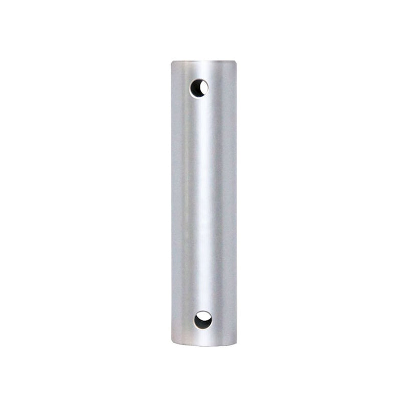Fanimation Downrods 18in Silver Stainless Steel Ceiling Fan Downrod | Wet Rated | 18 x 1 x 1 in | Model DR1SS-18SLW