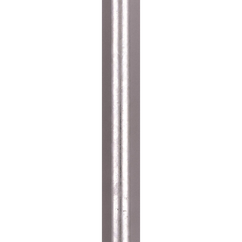 Fanimation Downrod 48in Galvanized Stainless Steel | Ceiling Fan Accessory | Wet Locations | 48 x 1 x 1 in | Model DR1SS-48GZW