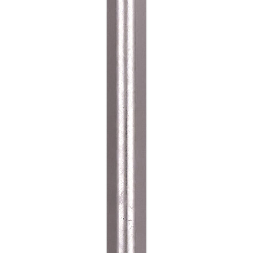 Fanimation Downrod 48in Galvanized Stainless Steel | Ceiling Fan Accessory | Wet Locations | 48 x 1 x 1 in | Model DR1SS-48GZW