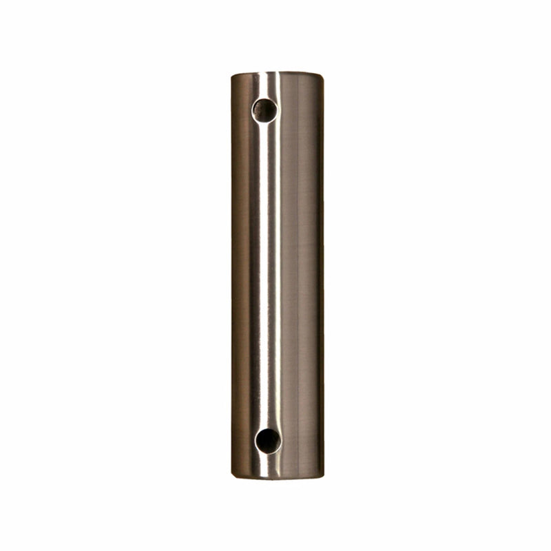 Fanimation Downrods 48in Brushed Nickel Stainless Steel Downrod | Brushed Nickel Steel Finish | Ceiling Fan Mounting | Model DR1SS-48SSBNW