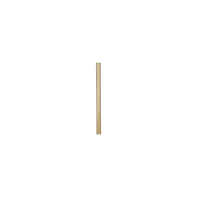 Fanimation 48in Extension Pole for Ceiling Fans | Rust Finish | Damp-Rated for Covered Patios & High Ceilings | 48 x 1.5 x 48 in | Model EP48RS