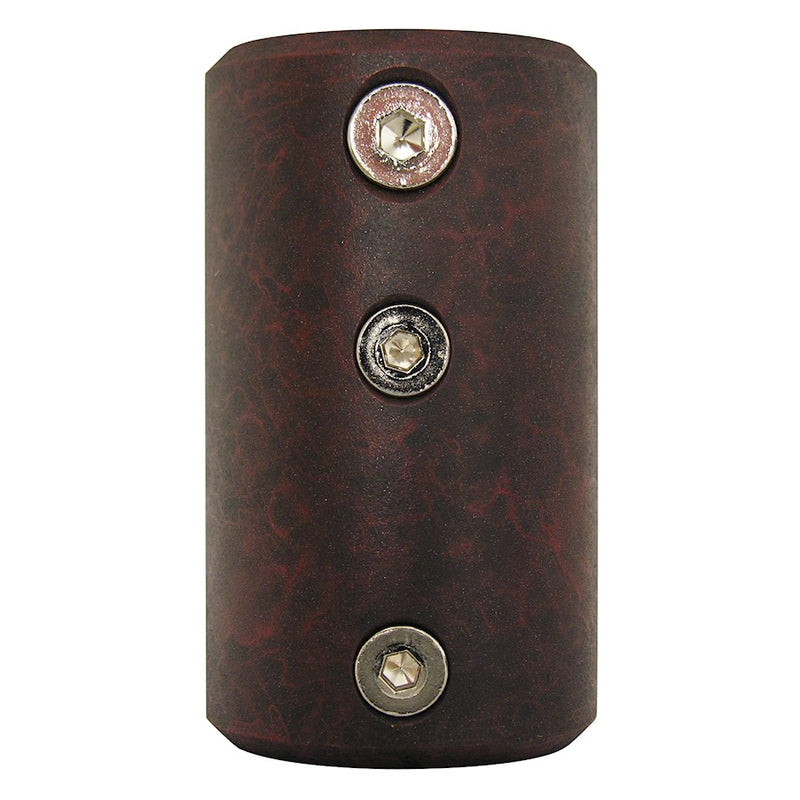 Fanimation Extension Pole Coupler Rust | Ceiling Fan Downrod Connector | Damp Locations | 3.5in L x 1.5in W x 3.5in H | Model EPCPRS