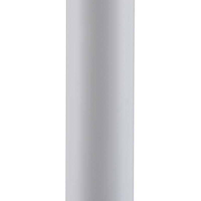 Fanimation Drone 48in Extension Rod | Glossy White Metal | Ceiling Fan Downrod for High Ceilings | 52 x 2 x 2 in | Model ET6235-48GWH