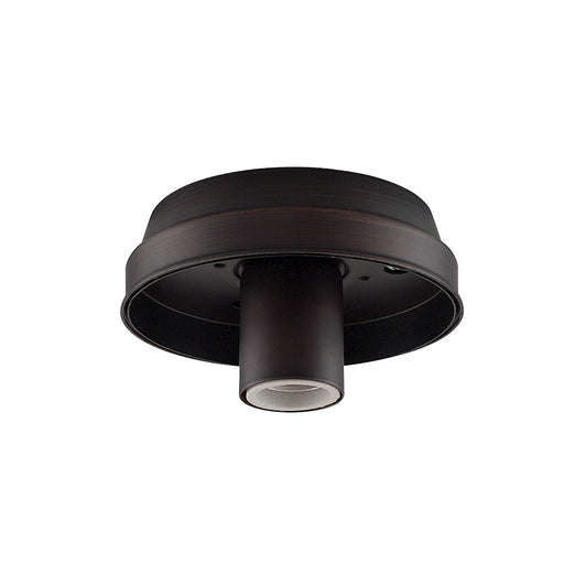 Fanimation my CFL Globe Fitter 6in 1-Light Ceiling Fan Light Kit | Dark Bronze | Kitchen & Bedroom | 6 x 6 x 7 in | Model F2DZ