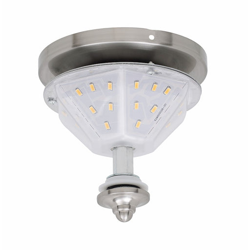 Fanimation my LED Bowl Fitter 7in 1-Light Ceiling Fan Accessory | Brushed Nickel | Damp-Rated Indoor & Covered Patio | 7 x 7 x 6 in | Model F3BN