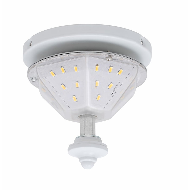 Fanimation my LED Bowl Fitter 7in 1-Light Ceiling Fan Accessory | Matte White | Damp-Rated Indoor & Covered Patio | 7 x 7 x 6 in | Model F3MW
