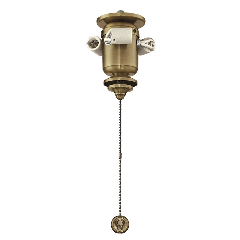 Fanimation Fitters 3-Light Bowl Fitter | Antique Brass | Ceiling Fan Light Kit | 4W LED Included | Model F5AB