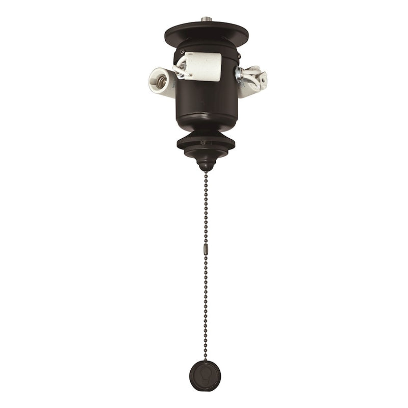 Fanimation Fitters 3-Light Bowl Fitter | Black | Ceiling Fan Light Kit | 4W LED Included | Model F5BL