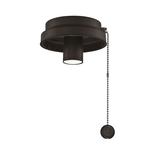 Fanimation Fitters 5in Low Profile Light Kit | Black Metal Ceiling Fan Light | Bedroom & Living Room | 5 x 5 x 3 in | Model F6BL