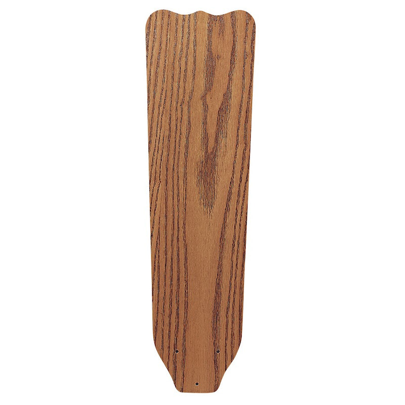 Fanimation Brewmaster 25in Reversible Wood Fan Blades | Oak/Walnut Wood Veneer | Ceiling Fan Replacement Blades | 25 x 8 x 25 in | Model FP1022