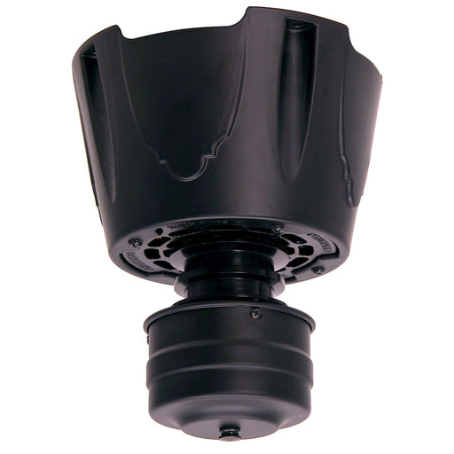 Fanimation Brewmaster Motor 8in Black Ceiling Fan Motor | Vintage Industrial Black Finish | Damp Location Indoor & Covered Patio | Model FP1280BL
