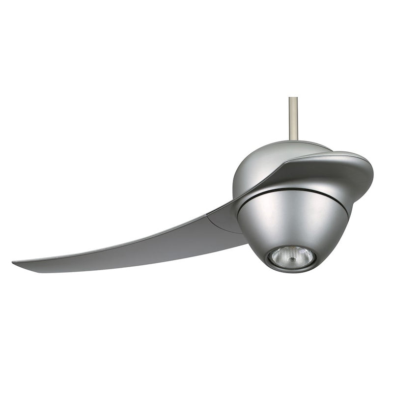 Fanimation Enigma 60in 1-Blade Ceiling Fan | Modern Metro Gray | Damp Location Living Room & Covered Patio | 37 x 18.5 x 18.5 in | Model FP2120MG