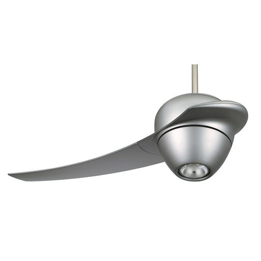Fanimation Enigma 60in 1-Blade Ceiling Fan | Modern Metro Gray | Damp Location Living Room & Covered Patio | 37 x 18.5 x 18.5 in | Model FP2120MG