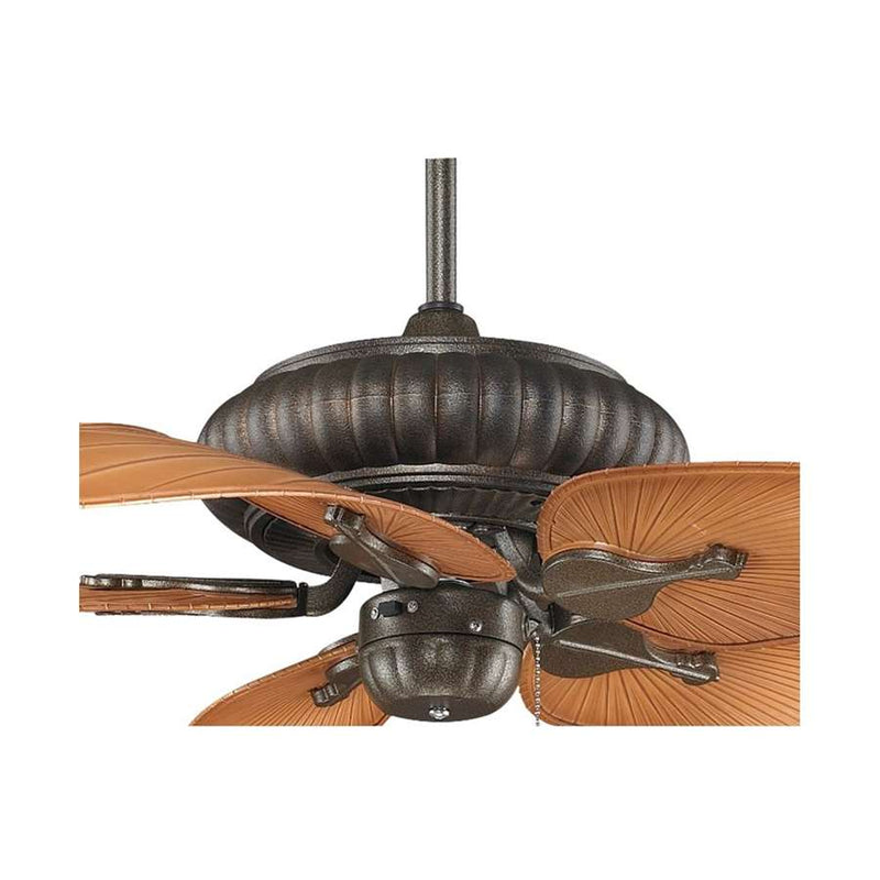 Fanimation Belleria Base Only Aged Copper | Tropical Ceiling Fan Motor for Wet Locations | 5580 CFM, 83W, 3-Speed | Model FP4320AZ1