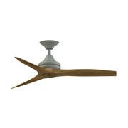 Fanimation Spitfire 48in 3-Blade Ceiling Fan | Antique Graphite and Koa Wood | Covered Patio & Sunroom | 48 x 48 x 12 in | Model FP6721BAGP-48K