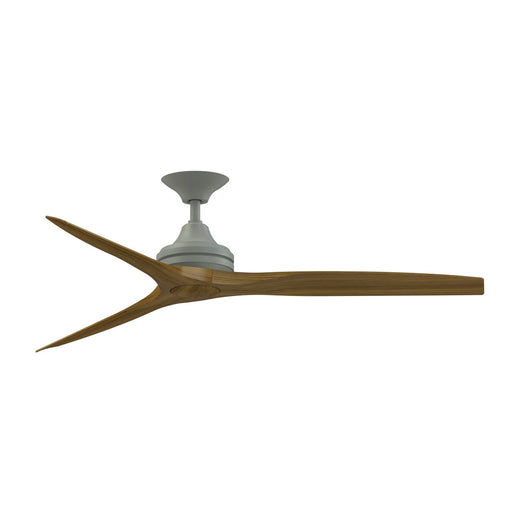 Fanimation Spitfire 60in 3-Blade Ceiling Fan | Antique Graphite and Koa Wood | Covered Patio & Sunroom | 60 x 60 x 12 in | Model FP6721BAGP-60K