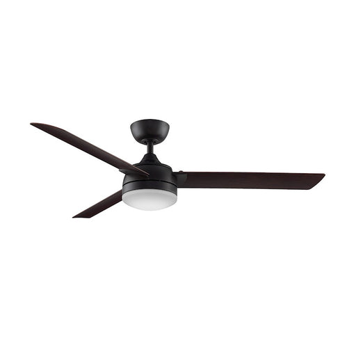 Fanimation Xeno 56in 3-Blade Ceiling Fan | Dark Bronze and Opal Frosted Glass | Living Room & Bedroom | 56 x 56 x 15 in | Model FP6728DZ
