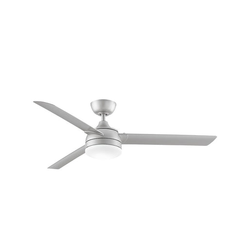 Fanimation Xeno 56in 1-Light Ceiling Fan | Brushed Nickel and Opal Frosted Glass | Covered Patio & Veranda | 56 x 56 x 15 in | Model FP6729BNW