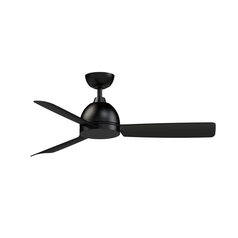 Fanimation Starboard NL 52in Ceiling Fan | Marine-Grade Black and Black Composite Blades | Covered Patio & Outdoor Living | Model FP6750BLM