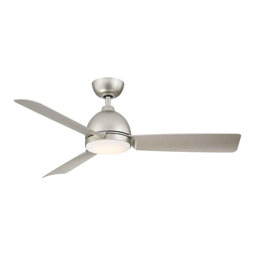 Fanimation Starboard L 52" Ceiling Fan/LED Light Kit, Black/Nckl/GY - FP6752BNM