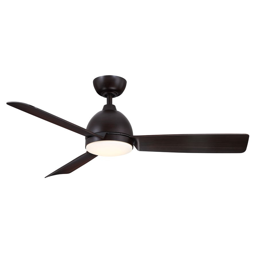 Fanimation Starboard L 52" Ceiling Fan/LED Light Kit, Black/Bronze - FP6752DZM