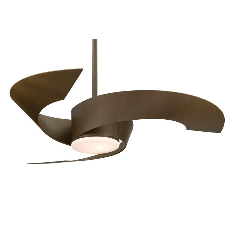 Fanimation Torto 52in 3-Blade Ceiling Fan | Oil-Rubbed Bronze Finish and Blades | Living Room & Covered Patio | 23 x 35 x 10 in | Model FP7900OB
