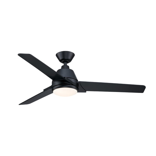 Fanimation Pyramid 52" Ceiling Fan/LED Light Kit, Black - FP8406BL