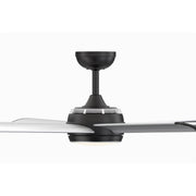 Fanimation Stellar Custom 84in 8-Light Ceiling Fan | Black and Silver Aluminum Blades | Wet Rated Indoor/Outdoor | Model FPD7997BLW-84SLW