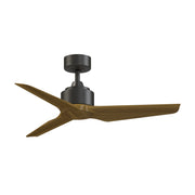 Fanimation TriAire Custom 44in 3-Blade Smart Ceiling Fan | Dark Bronze Finish and Koa Composite Blades | Wet Rated Indoor | Model FPD8514DZW-44KW