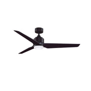 Fanimation TriAire Custom 56in 1-Light Smart Ceiling Fan | Dark Bronze and Dark Walnut Composite Blades | Indoor | Model FPD8514DZW-56DWAW-LK