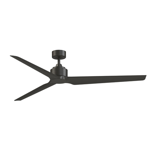 Fanimation TriAire Custom 72in Smart Ceiling Fan | Dark Bronze and Dark Walnut Composite | Indoor & Covered Outdoor | Model FPD8515DZW-72DZW