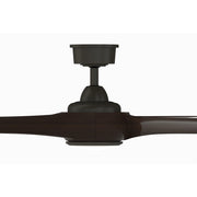 Fanimation Wrap Custom 60in 3-Blade DC Ceiling Fan with Light | Dark Bronze and Dark Walnut Composite | Covered Patio | Model FPD8530DZ-60DWA-LK