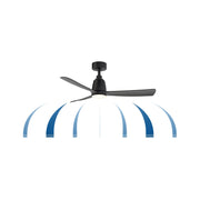 Fanimation Kute 44in Smart Ceiling Fan | Brushed Nickel and Opal Frosted Glass | Covered Patio & Living Room | 44 x 44 x 13.78 in | Model FPD8547BN-LK