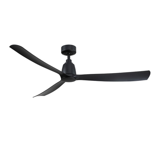 Fanimation Kute 60" Ceiling Fan, Black/Black/Black - FPD8560BL