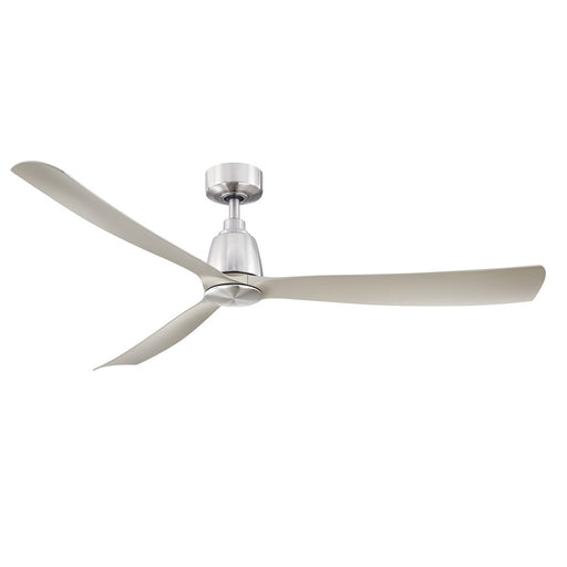 Fanimation Kute 60" Ceiling Fan, Nickel/Nickel/Nickel - FPD8560BN