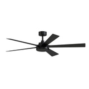 Fanimation TorchAire 64" Ceiling Fan/LED Light Kit, Black/Black - FPD8564BL
