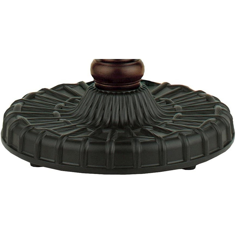 Fanimation Old Havana Pedestal Base | Black Metal Base for Ceiling Fan | Floor Standing & Portable Use | 16 x 4 x 4 in | Model FPH21BL